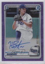 2020 Bowman Draft Chrome Picks Purple Refractor 16/250 Hunter Barnhart Auto 4n0