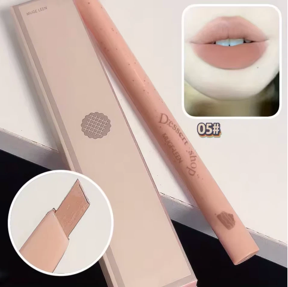 Lip Liner Waterproof Matte Contouring Pencil Makeup Lipstick Long Lasting Crayon - Image 3 of 4