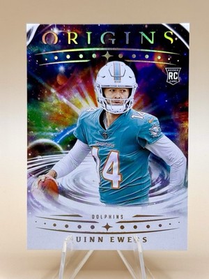 2025 Panini Origins - Rookies Quinn Ewers #102 (RC)- Dolphins