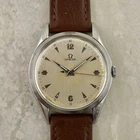 C.1947 Vintage OMEGA Military Jumbo watch ref. 2504-4 cal. 30T2 in steel