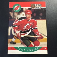 1990-91 Pro Set - Peter Stastny, Patrik Sundstrom #175 Sundstrom Pic- Error