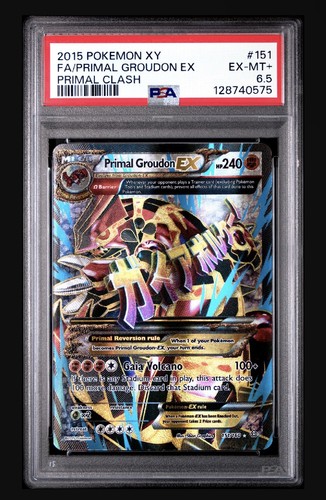 Primal Groudon-EX graded PSA 6.5 for sale on eBay