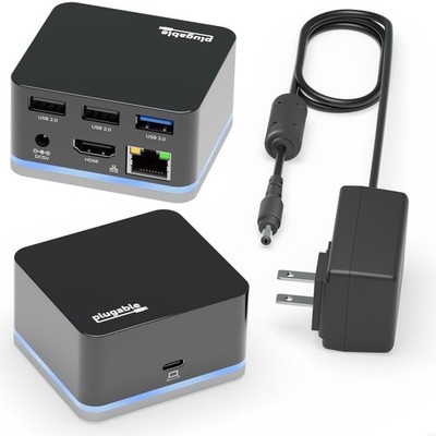 Plugable UD-Cube USB C Mini Docking Station