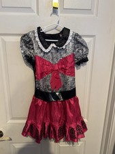 Monster High Draculaura Picture Day Costume Child Size Medium 8-10