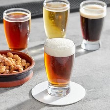 Anchor Hocking Clear Barbary 5 oz. Beer Taster Glass - 24/Case 93013A, 4" tall