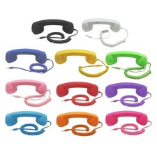 3.5mm Retro Radiation Proof Telephone Handset Phone Receiver for Mobile Phone