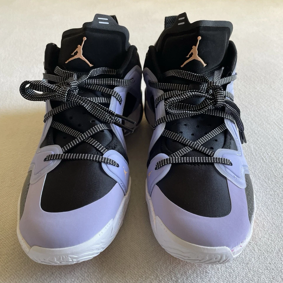 Nike Air Jordan XXXVII 37 Low GC Dongdan Hombres Talla 11 Lila Negro Zapatos Foto 2 de 4