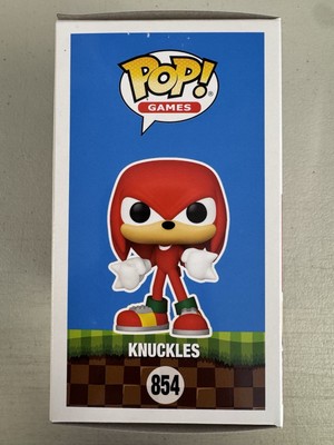 Knuckles (Flocked) 854 Sonic the Hedgehog Funko Pop Vinyl