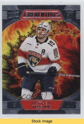 2022-23 Upper Deck Credentials Mandelbrot Fractal Matthew Tkachuk #37 READ 0d18