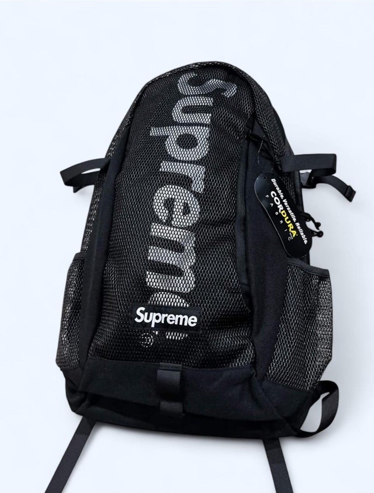 Supreme SS22 One Size Backpack - Black for sale online | eBay