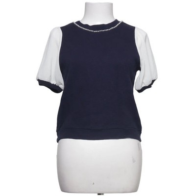 Clef de Sol, Top, Größe: M, Blau/Weiß, Baumwolle/Polyester, Sonstiges #HyD