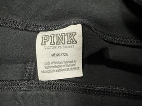 VICTORIA'S SECRET LOT OF 3 PAIR PINK / LOVE PINK LEGGING SZ MEDIUM M