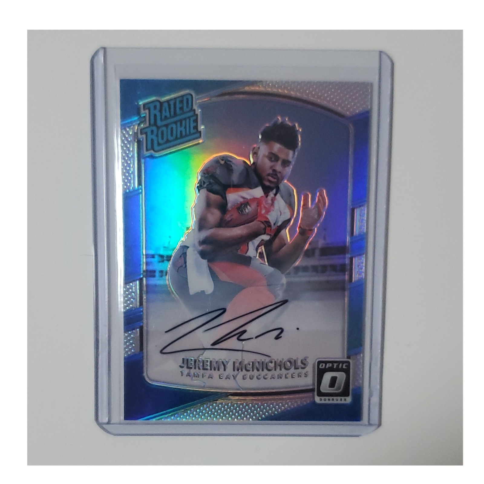 Jeremy McNichols Panini Donruss Optic #200 Autograph