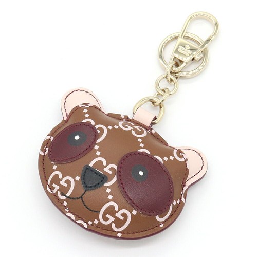 Gucci Bag Charm Panda Shape Charm Used From Japan
