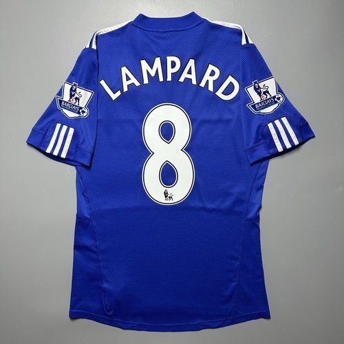 CHELSEA ADIDAS 2009/2010 FOOTBALL SOCCER HOME JERSEY #8 LAMPARD SIZE “M” E84291
