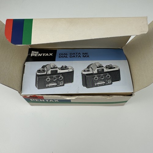 Pentax DIAL DATA ME/MX Data Back for pentax ME/MX Film Camera Open Box Old Stock - Picture 14 of 20