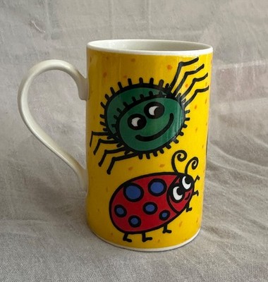 DUNOON Creepy Crawlies Stoneware MUG Made in Scotland, Jane Brookshaw Design
