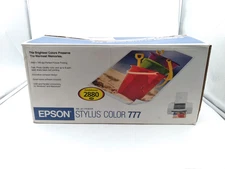 New! - Open Box - Epson Ink Jet Printer Stylus Color 777 - 2880 DPI