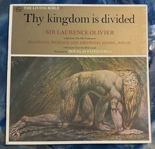 Mercury Thy Kingdom Is Divided Olivier Fairbanks Jr Vinyl LP Religious