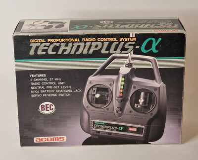  Acoms Techniplus-α AP-201   Retro RC Steuerung   Originalverpackung