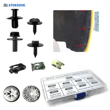 80pcs For KIA Body Bolts U-nut Clips Engine Under Cover Splash Shield Guard