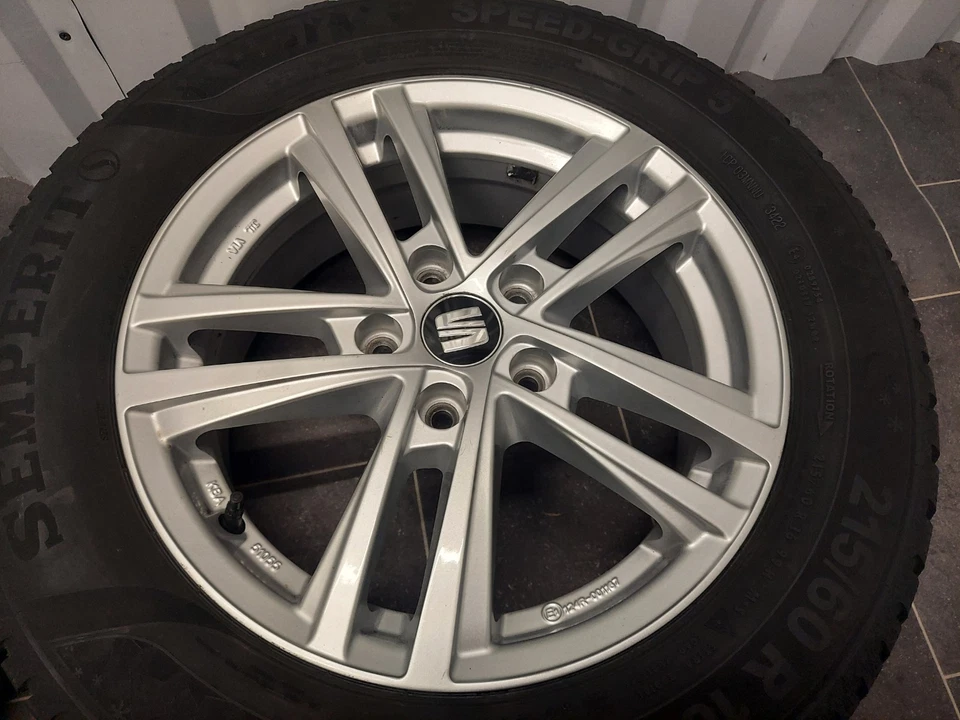 Seat Ateca 16 Zoll Winterreifen Winterräder 7mm 2022 - Bild 4 von 4