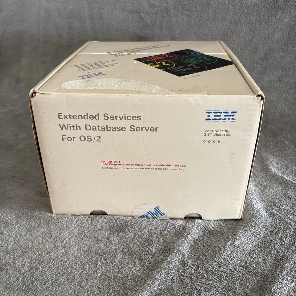IBM Extended Services con Sever de Base de Datos para OS/2 🔥!!️ COMPLETO Foto 2 de 4