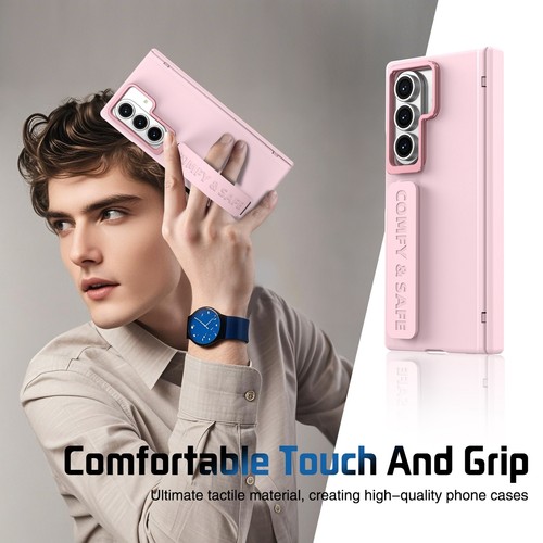 Funda pulsera con soporte para Samsung Z Fold 7 2025/6 + Protector de pantalla + Cubierta con bisagra - Imagen 12 de 70