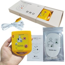 Mini Size AED Trainer Emergency First Aid Kit Training Automatic External Device