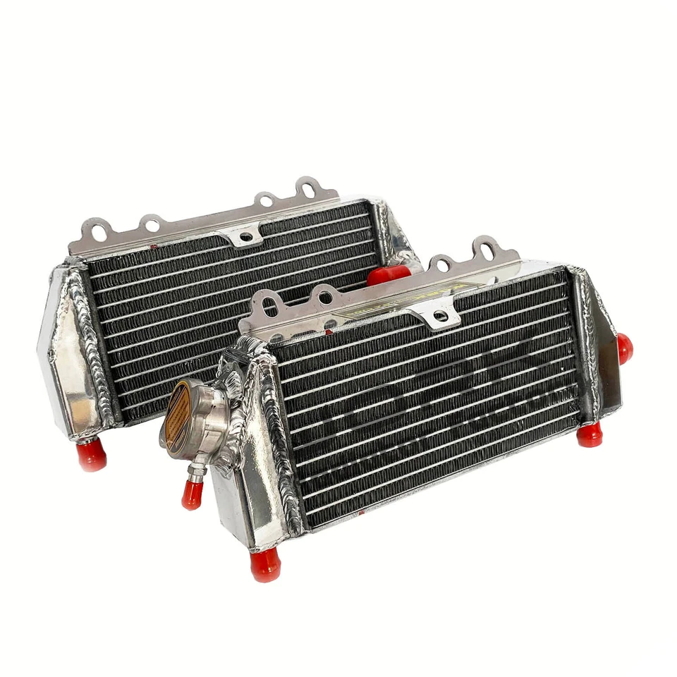 Radiador para Kawasaki KX250 1994-2004/KX125 19994-2005 2004 2003 2002 Aluminio Foto 4 de 4