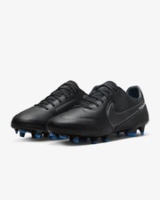 Nike Tiempo Legend 9 Pro FG Black Soccer Cleats DA1175-001 Men's Size 6.5 WMS 8