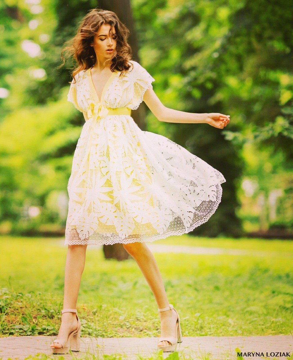 acka❤︎flower lace dress size s flower lace dress – Acka online store