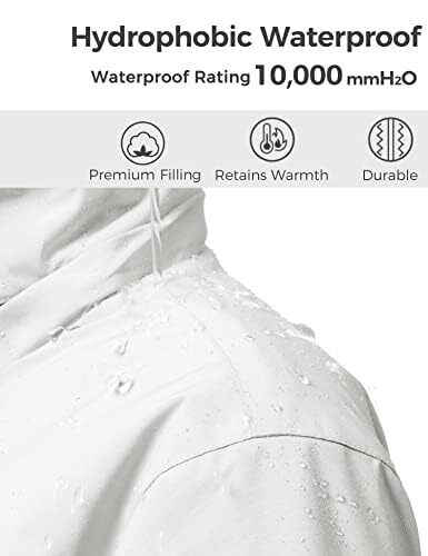 Wantdo Girls' Waterproof Winter Coat Ski Jacket Insulated Warm Snow Jackets - Picture 52 of 98
