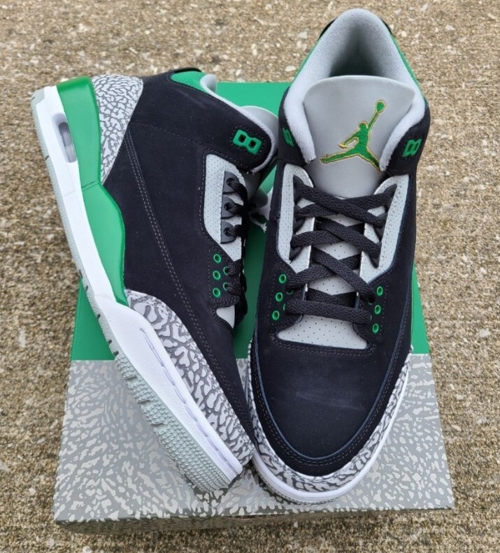 Jordan 3 Pine Green (Size 12) Ready To Ship! | eBay