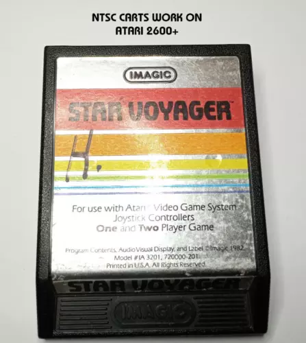 STAR VOYAGER ATARI 2600/7800/2600+ IMAGIC 720000-201 Cart only / working NTSC #2