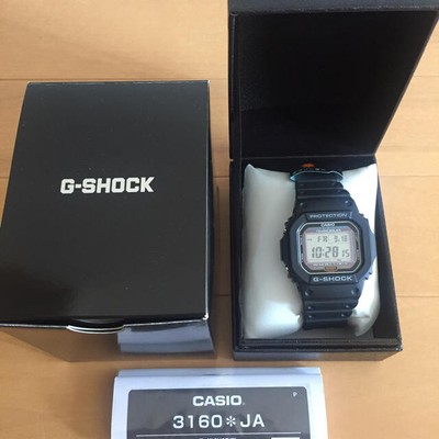 CASIO G-SHOCK G-5600E-1JF UNUSED #93F 2500200011915 | eBay