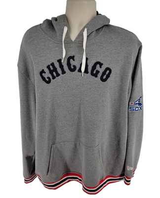 Chicago White Sox New Era Cooperstown Collection Hoodie Gray 2XL 