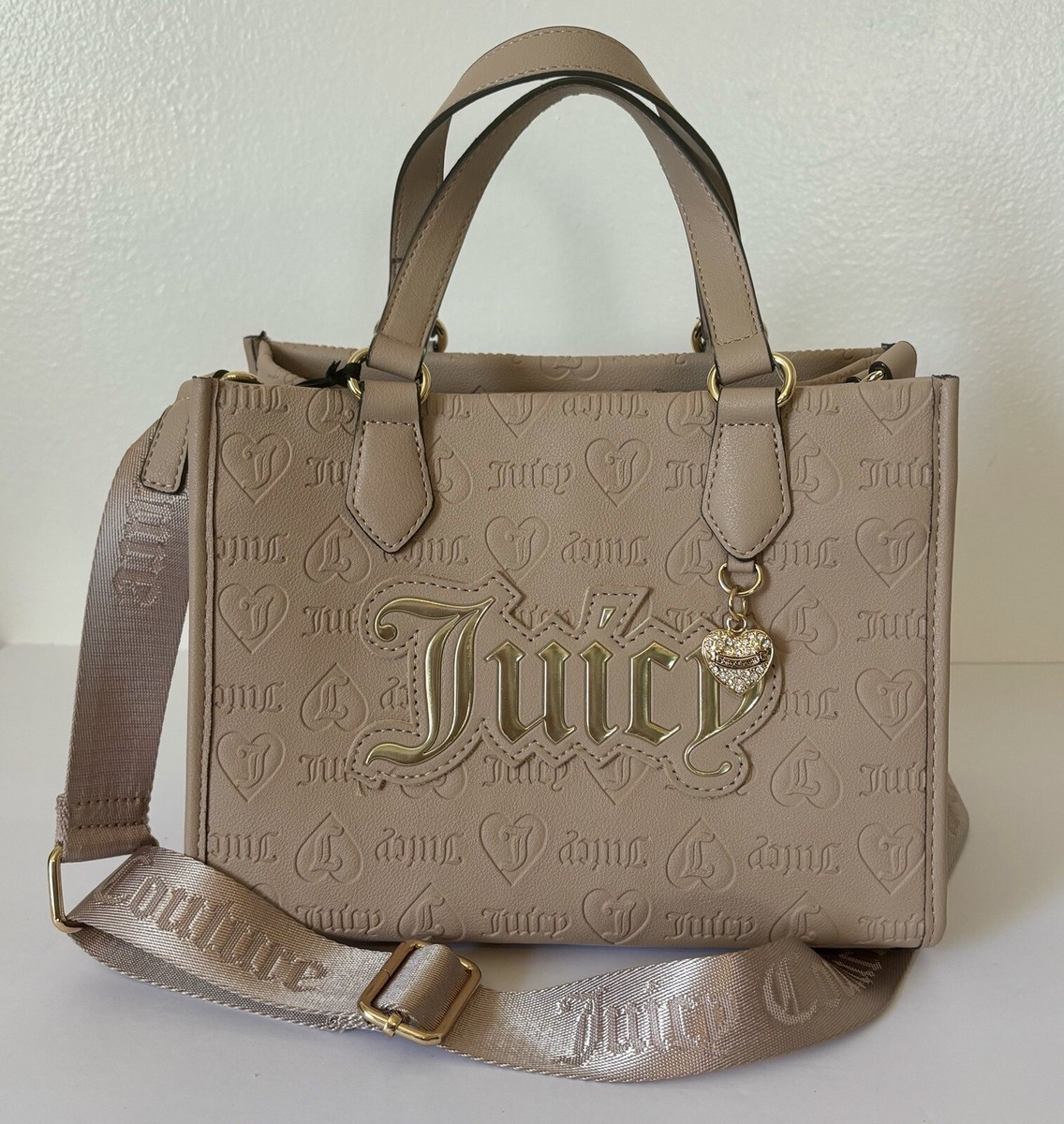 Juicy-couture Women\'s Brown and Tan Bag JUICY COUTURE Bag Women Glam Dome Satchel - Brown Chestnut  main image 2