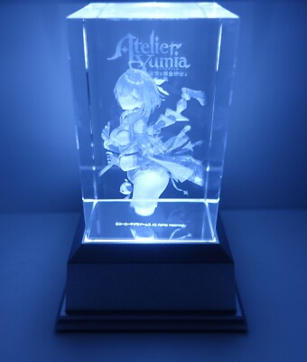 Atelier Yumia 3D Art Crystal & LED Pedestal | eBay