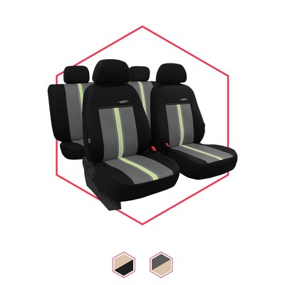 Sitzbezüge Auto Universal Schonbezug Autositzbezüge für Renault Clio II Set