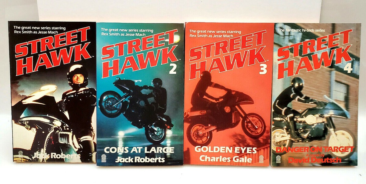T-shirt Homme Street Hawk (série TV) - Taille S à 5XL - Noir - Coton - Neuf Avec étiquettes - Fabriqué Aux USA