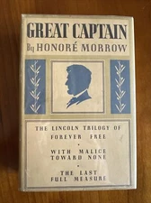 GREAT CAPTAIN by Honore Morrow 1930 HC DJ Perfect Condition Vintage