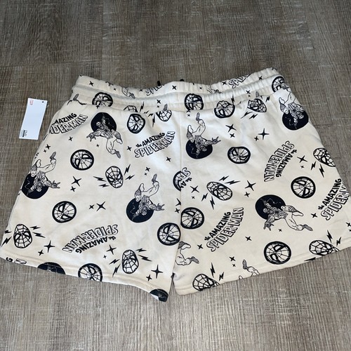 Marvel Shorts Unisex XL Spiderman Comic Sleep Bottoms Avengers Lounge Shorts - Picture 8 of 10