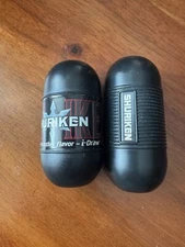 Shuriken Star Pattern Cigar Cutter - Black Body - New (Lot of 2)