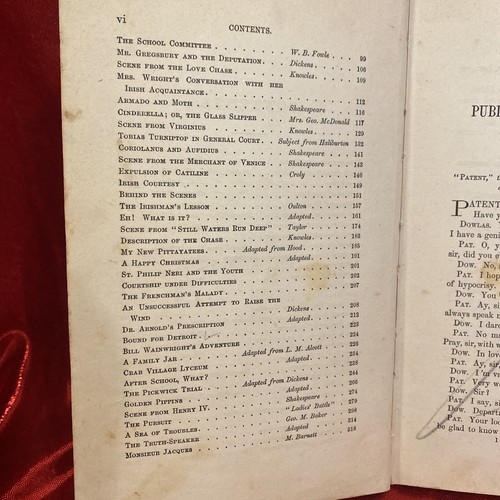 Antique Dialogues and Dramas, Public And Parlor Readings By Lewis B. More 1901 - Picture 9 of 9