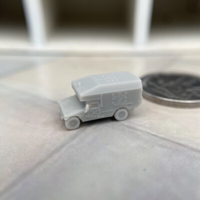 M997 Emergency Vehicle Resin 1/350/700 Tank Miniature 3D Printing Model hot