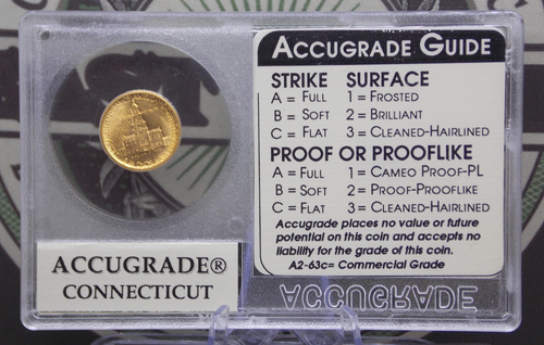 1926 $2.5 Sesquicentennial GOLD Commemorative ACG ACCUGRADE 🔥🔥 ECC&C, Inc. - Picture 6 of 9