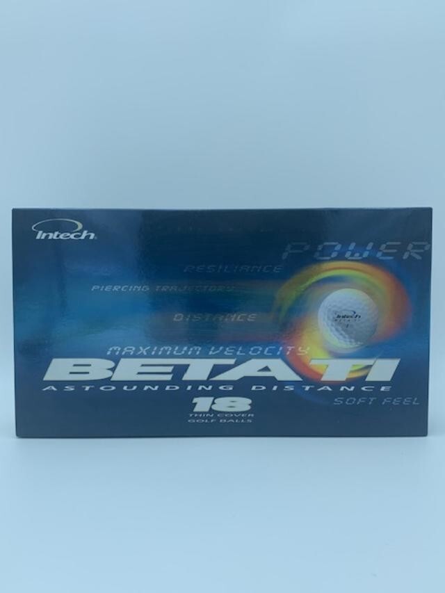 Intech Beta TI 18 Thin Cover Golf Balls Maximum Velocity Astounding