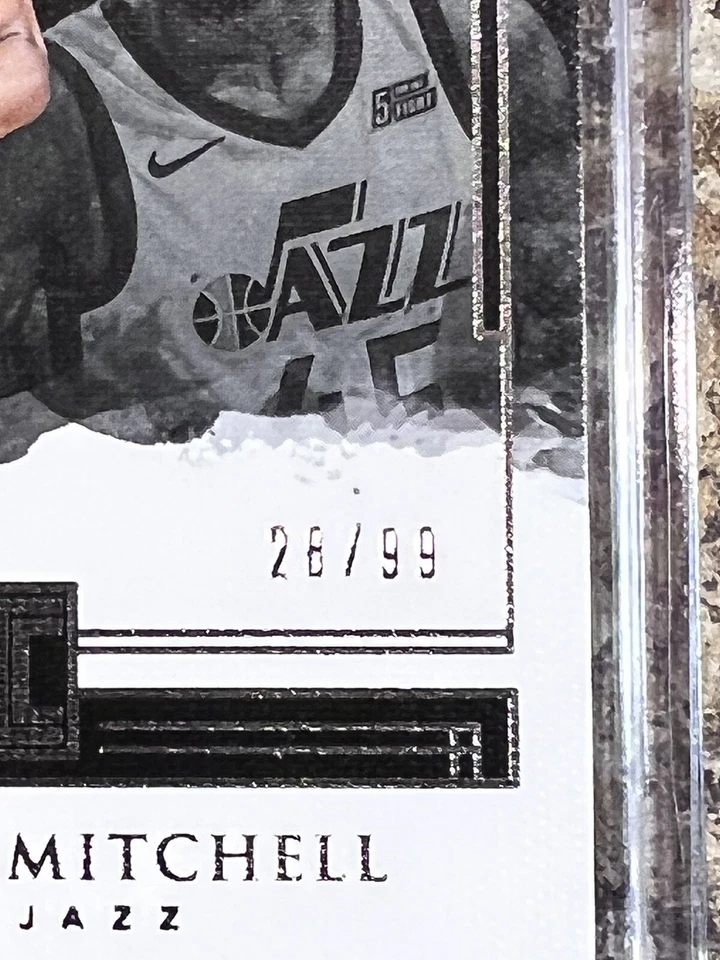 КАРТОЧКА ДЕБЮТАНТА ДОНОВАНА МИТЧЕЛЛА 2017 Panini БЕЗУПРЕЧНАЯ NO/99 SUPERSTAR CAVALIERS - Изображение 2 из 3