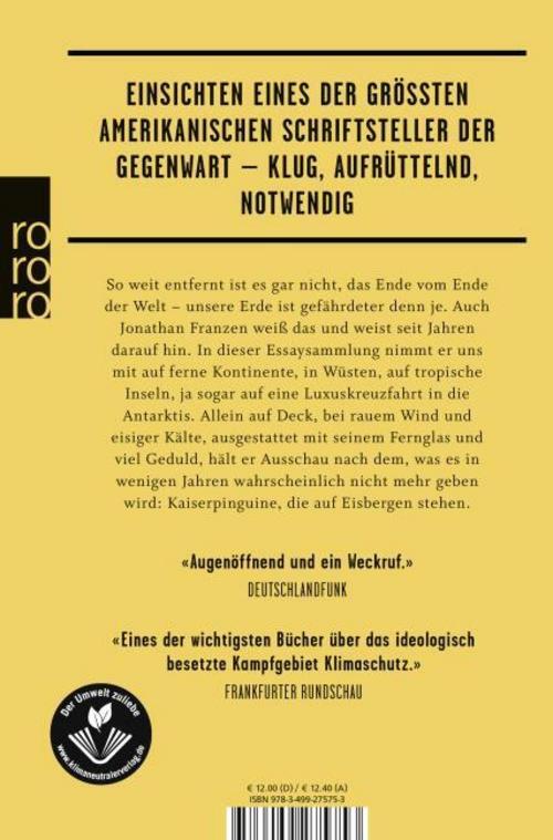 Thumbnail - Das Ende Vom Ende Der Welt Jonathan Franzen
